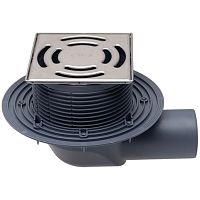 HL5100T Трап с гориз. выпуском и незамерзающим затвором DN75